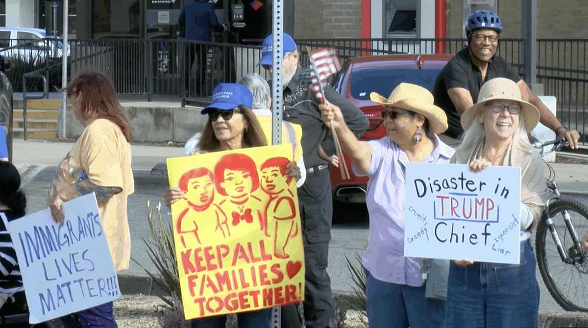 Good Trouble takes to the streets in Salinas Thursday night